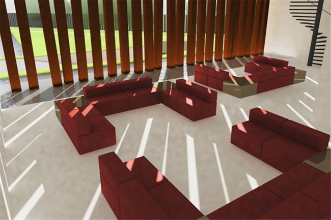 2. místo návrh ambasády - Obrázek 4